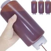 3 Bisnaga Invertida 1l Molho Calda Tempero Foodtruck Fifo Up